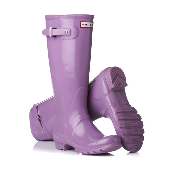 Hunter Boots Lilac
