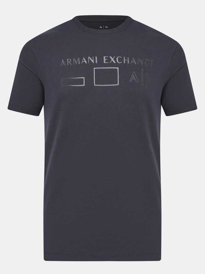 Armani Exchange футболка мужская белая