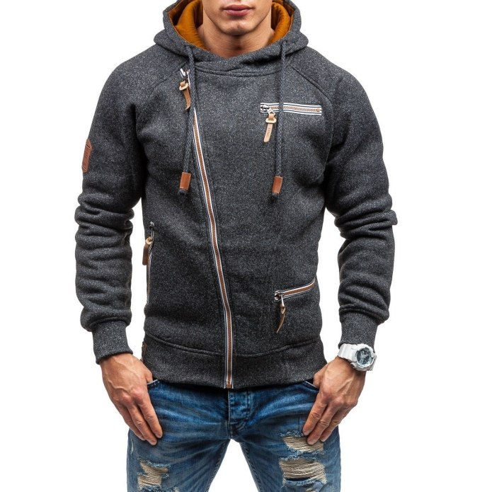 Кофта мужская спортивная Tiger Zipper Jacket
