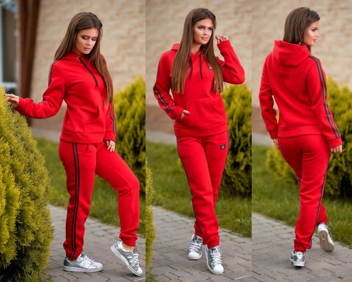 Красные спортивные брюки adidas Originals RYV