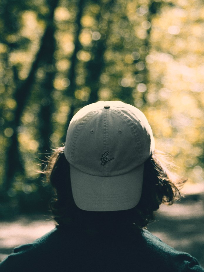Red cap Mockup