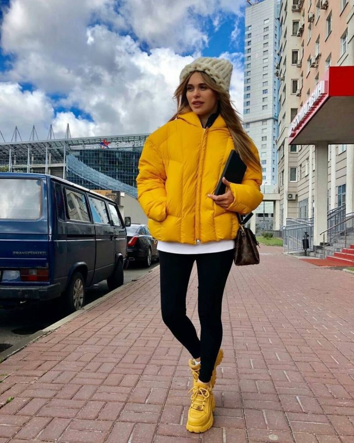 Nike Air Force 1 горчичные