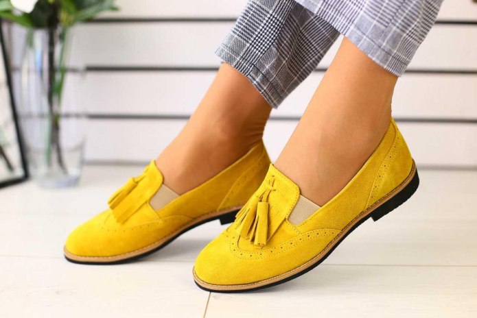 Кеды желтые женские Puma