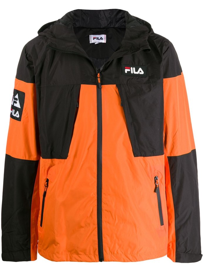 Fila куртка утепленная 2в1 черная женская