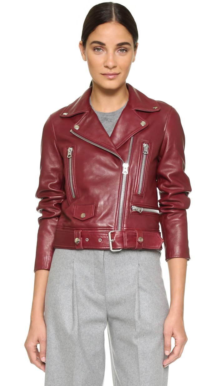 Acne Studios Mock Leather Jacket