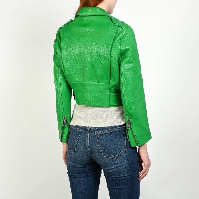 Кожаная куртка acne Studios