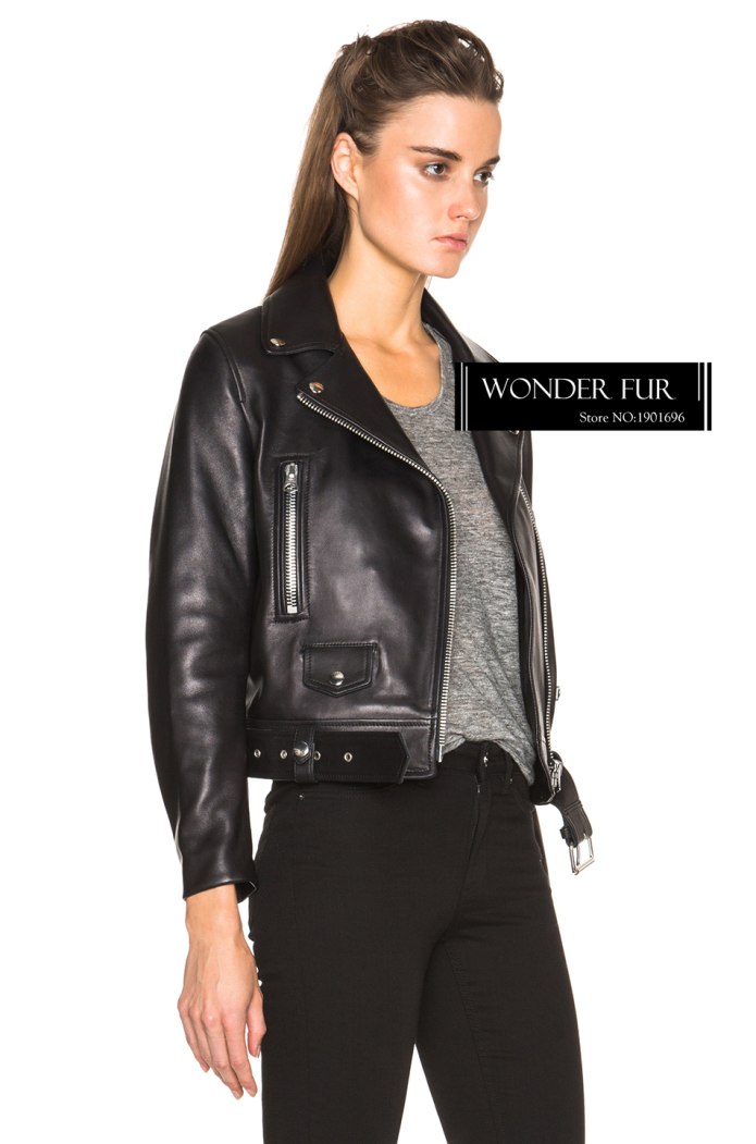 Кожанка acne Black
