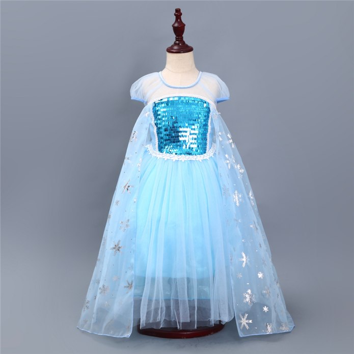 Карнавальное платье Frozen (Холодное сердце) платье Эльза