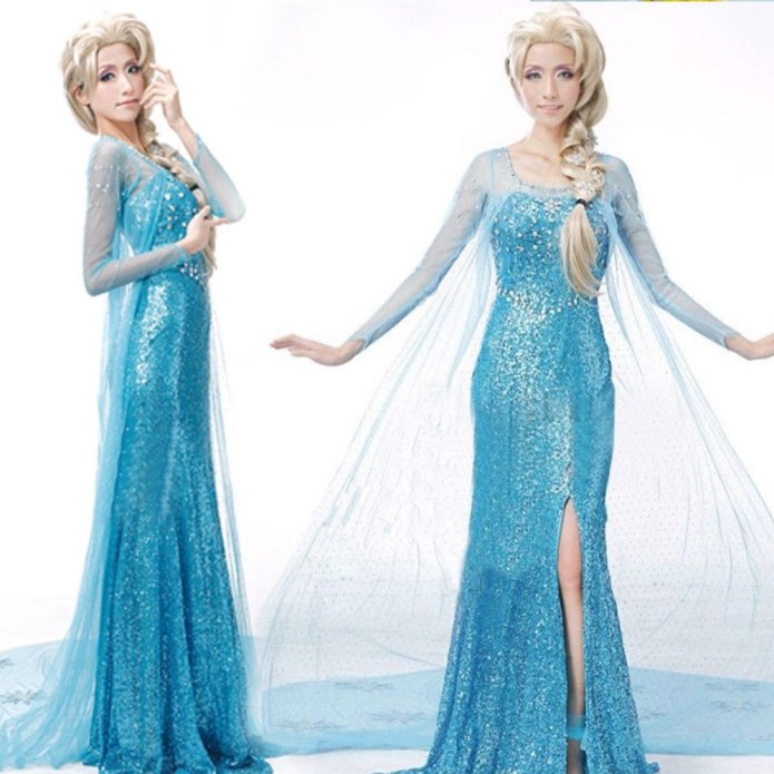 Карнавальное платье Frozen (Холодное сердце) платье Эльза