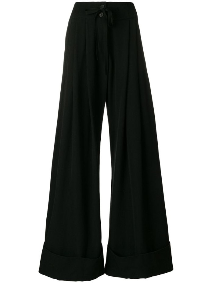 Красные штаны Bershka клеш