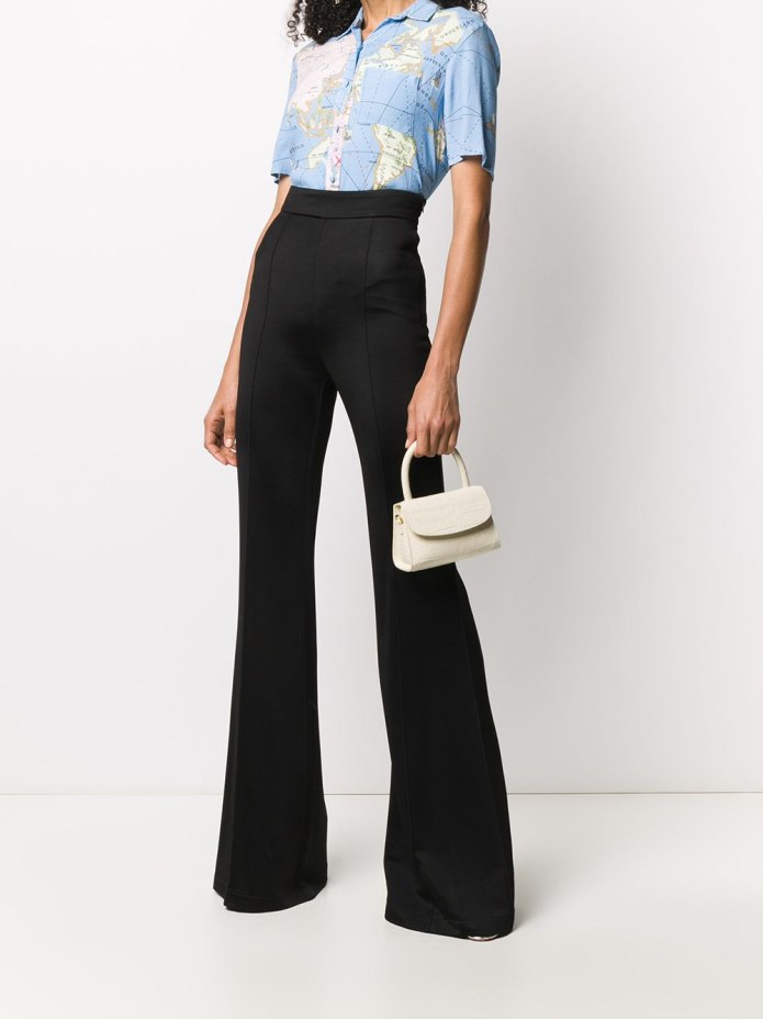 Брюки с завышенной талией Elisabetta Franchi