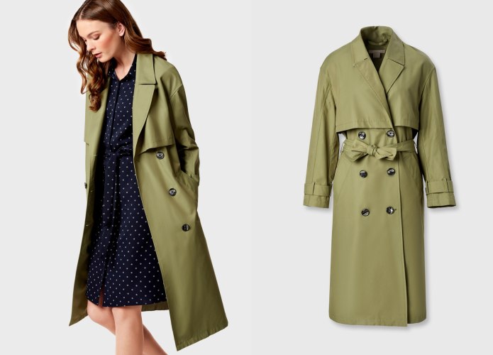 Zara шерстяное пальто