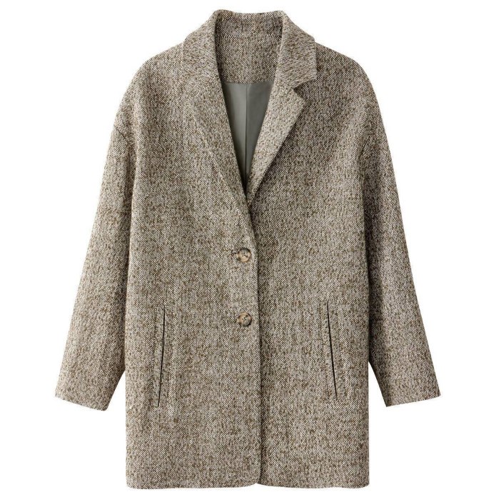 Пальто Vero Moda зеленое