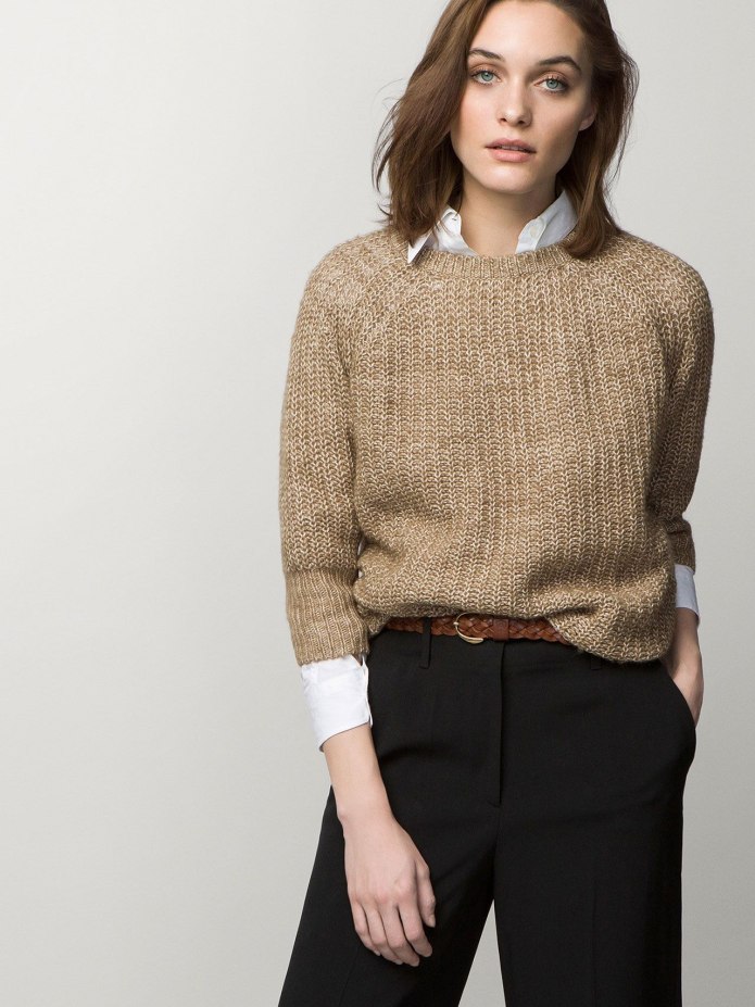 Massimo Dutti свитер синий