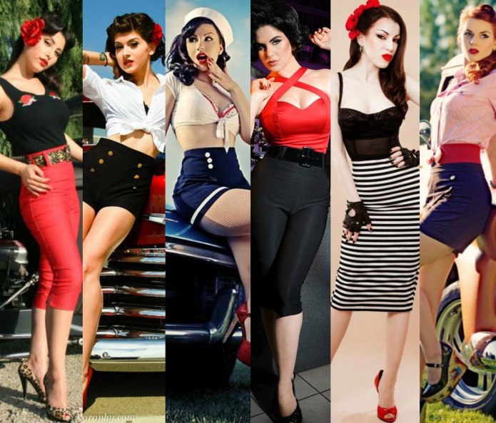Pin up стиль одежды