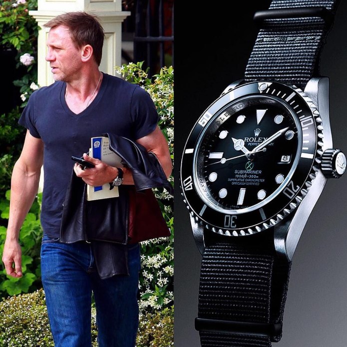 Daniel Craig часы Omega