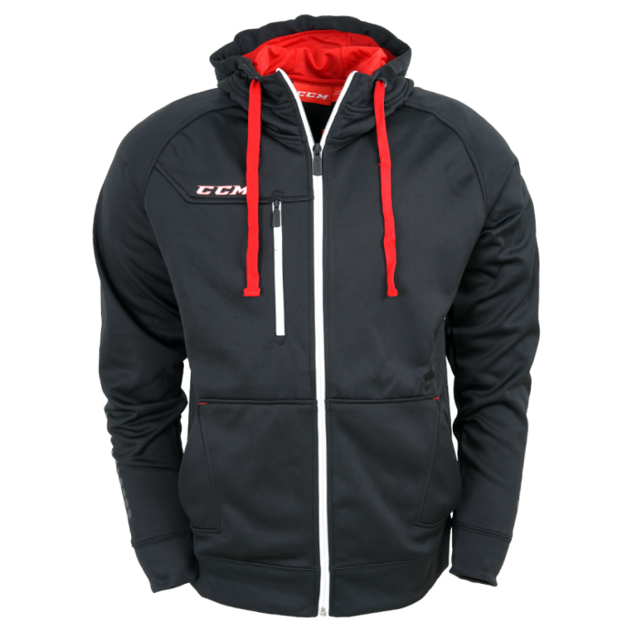Толстовка ccm zip Hood ccm SR BLK