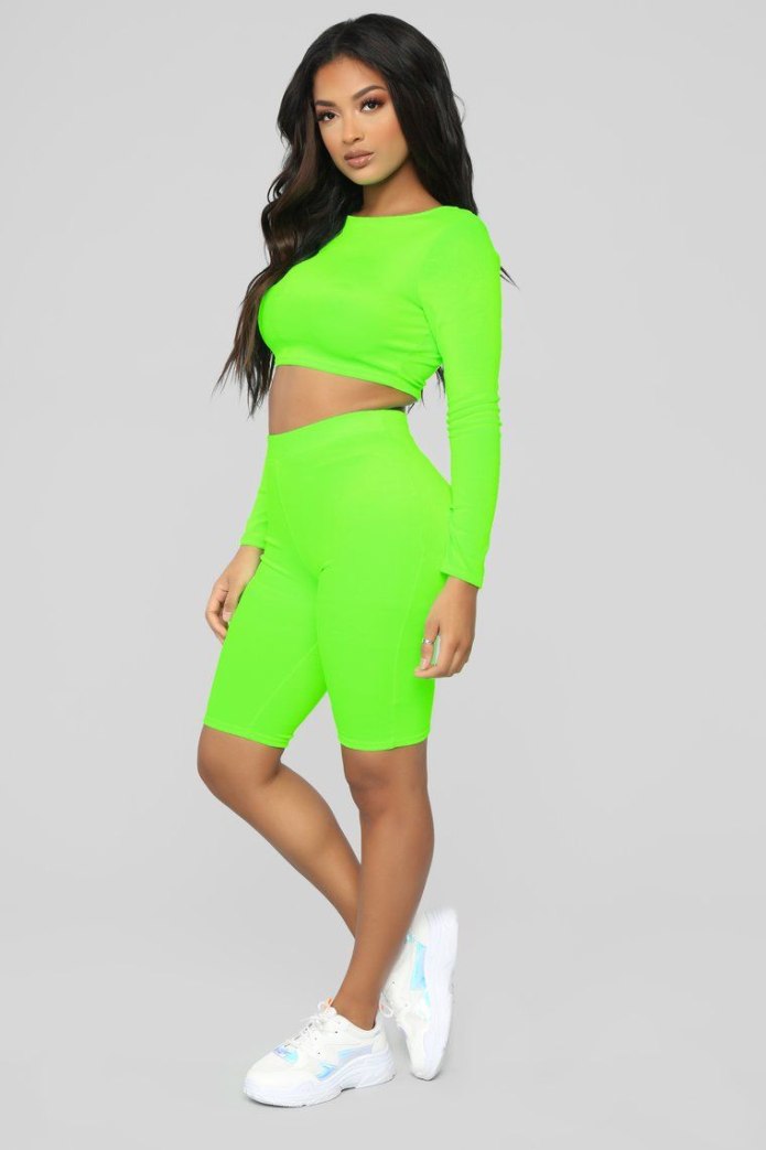 Lime велосипедки зеленые