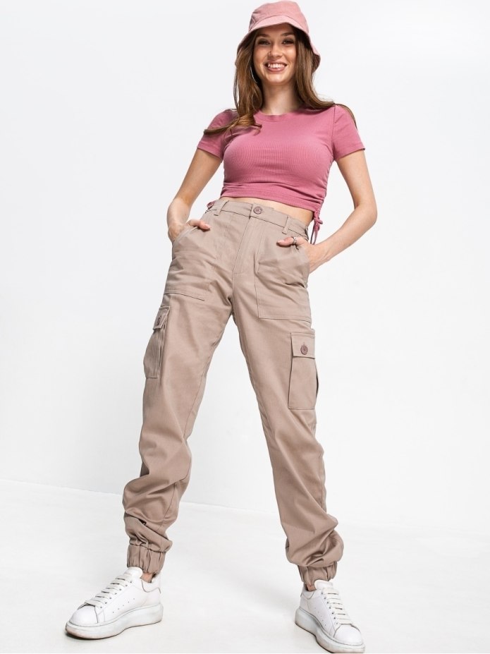 Брюки карго Bershka