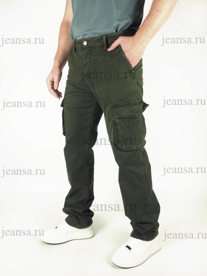 Брюки карго женские бершка чёрные