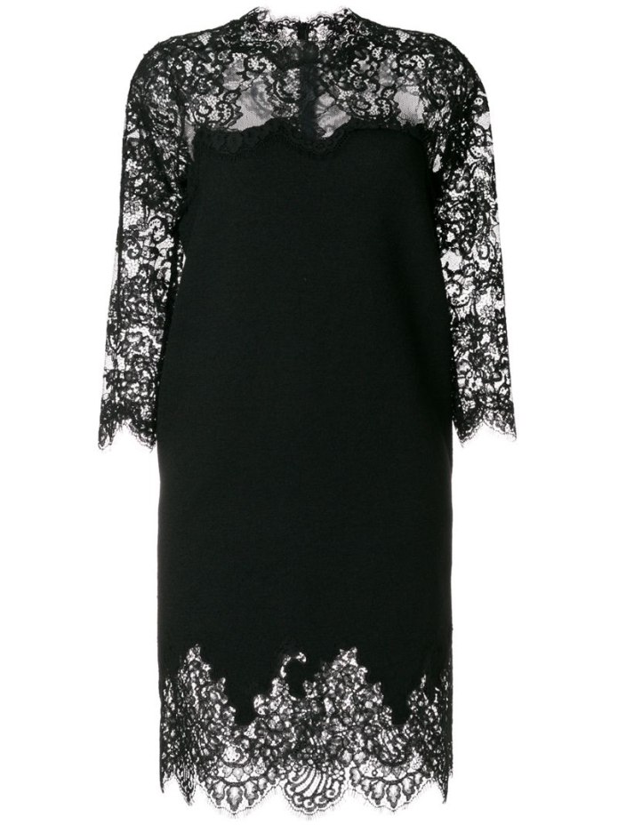 Платье Ermanno Scervino белое с кружевом