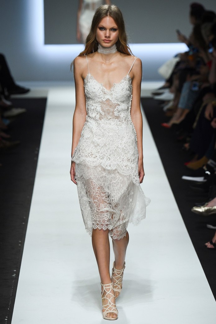 Ermanno Scervino платье с кружевом