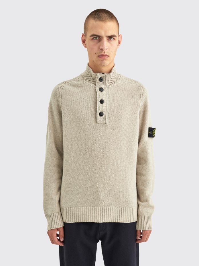 Лонгслив Stone Island черный