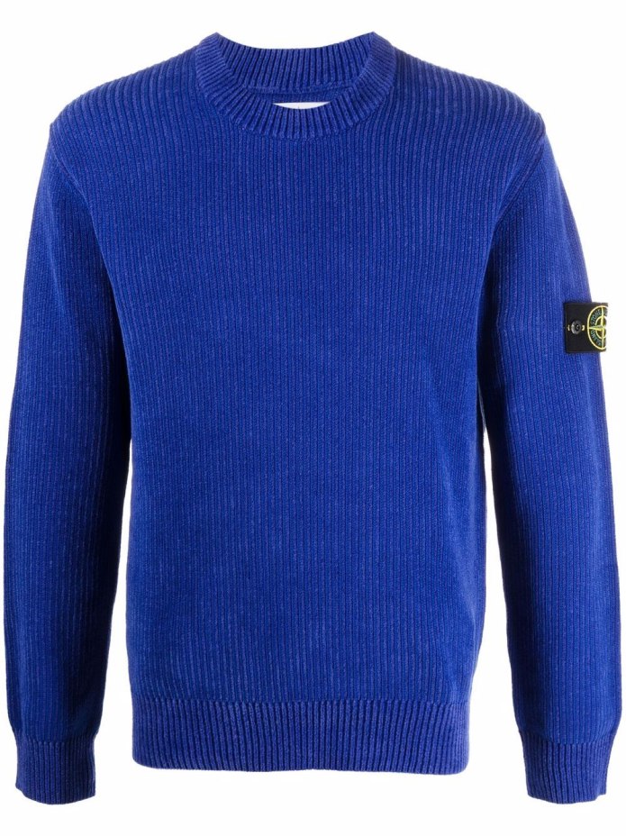 Джемпер Stone Island индиго