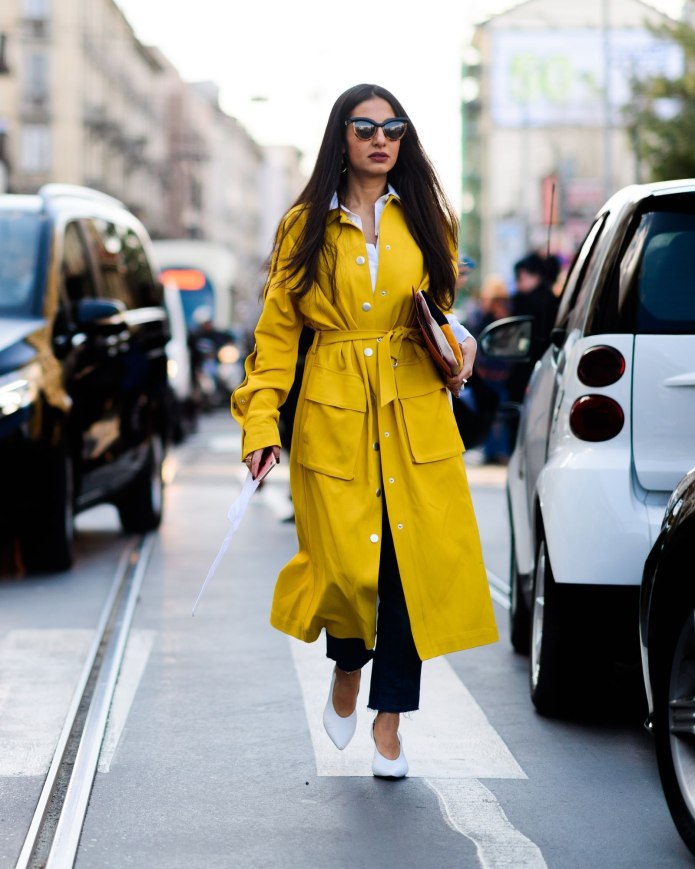Плащ тренч 2020 Street Style