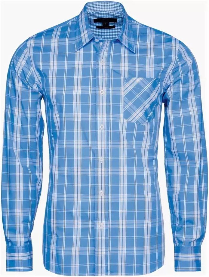Клетчатая рубашка button down