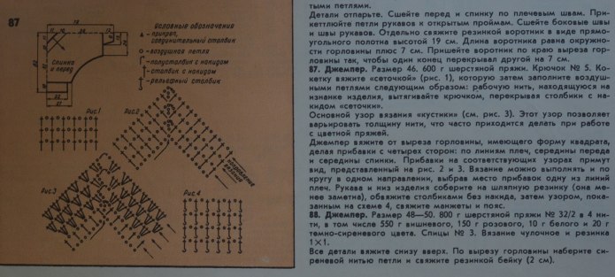 Кофточка крючком снизу вверх