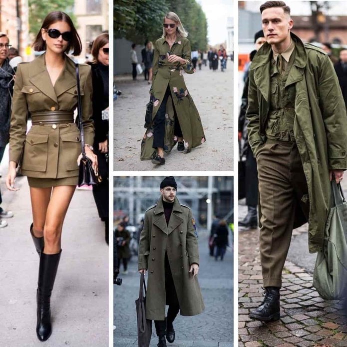 Street Style милитари 2021