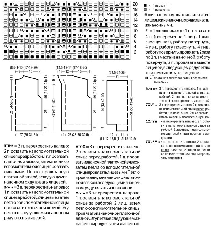 Комбинезон с капюшоном спицами схема описание