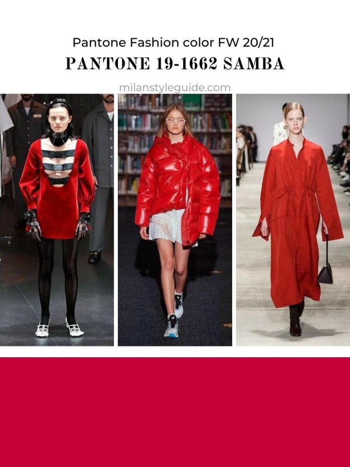 Pantone 19-1662 Samba — Самба