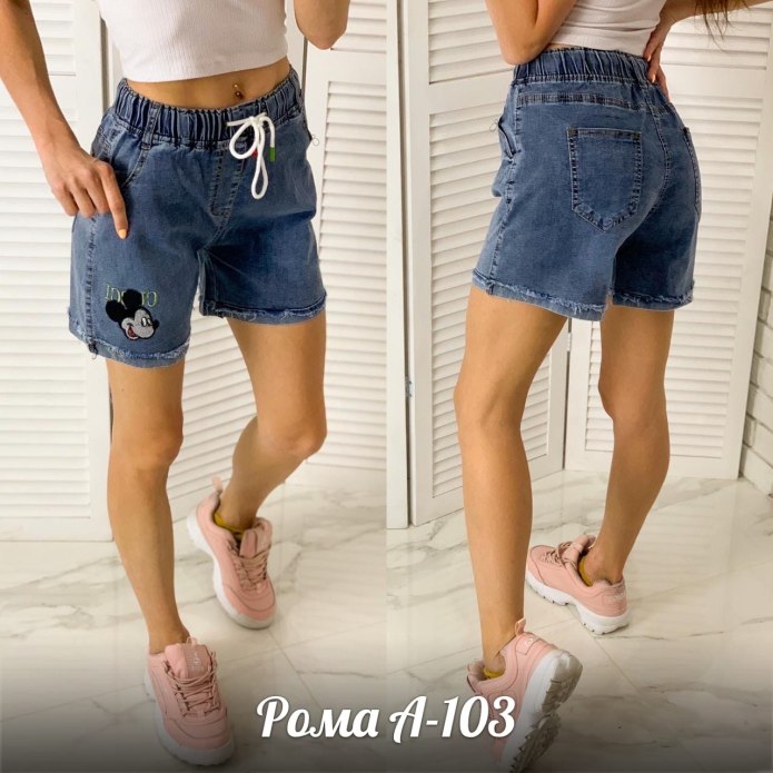 Джинсовые шорты женские