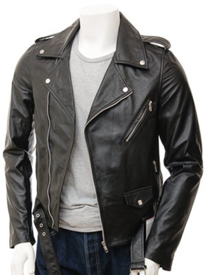 Muubaa studded Leather Biker Jacket с шипами