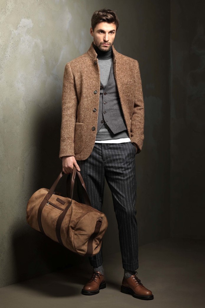 Brunello Cucinelli мужское пальто 2017