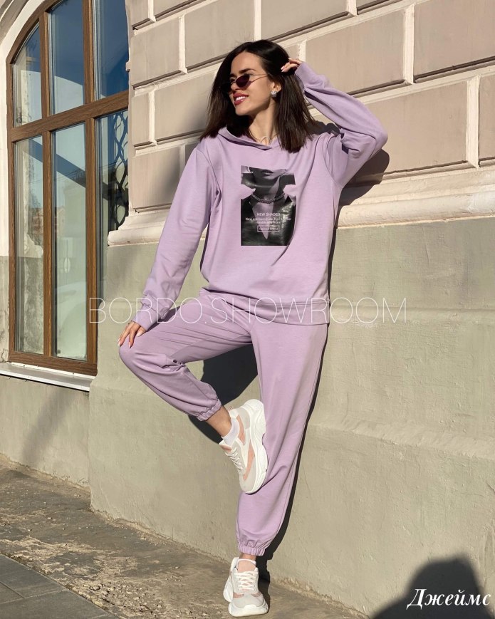 Kappa фиолетовый костюм спортивный женский