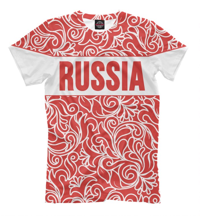 Футболка мужская Россия