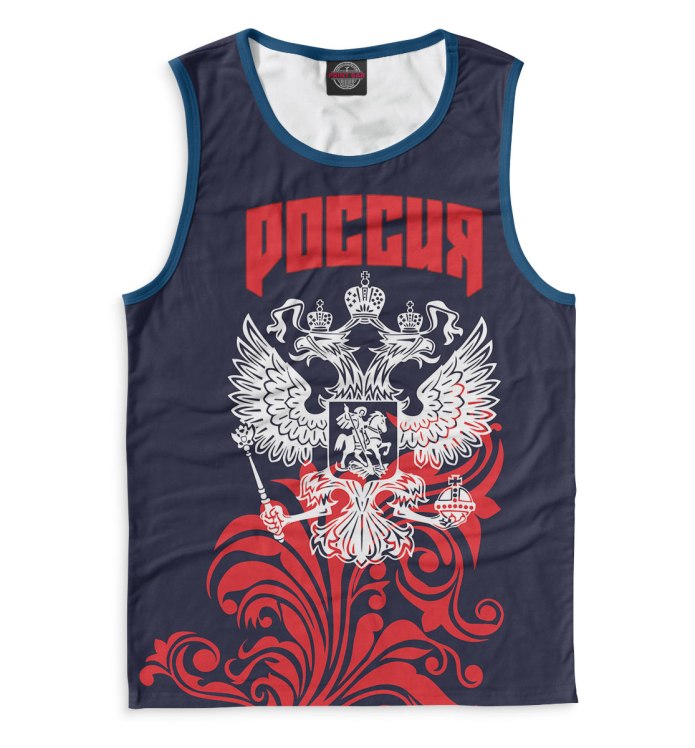 Футболка российский герб