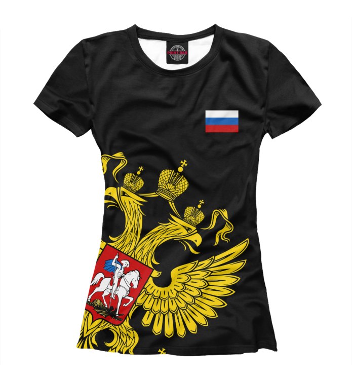 Футболка герб России