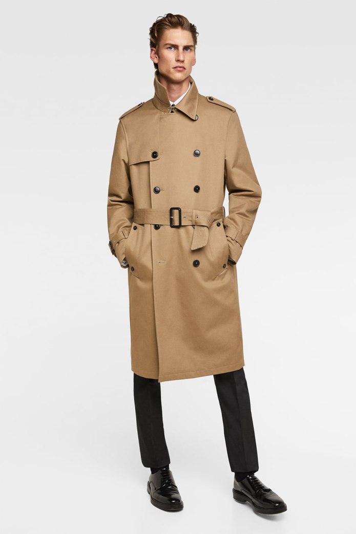 Тренч Hugo Boss