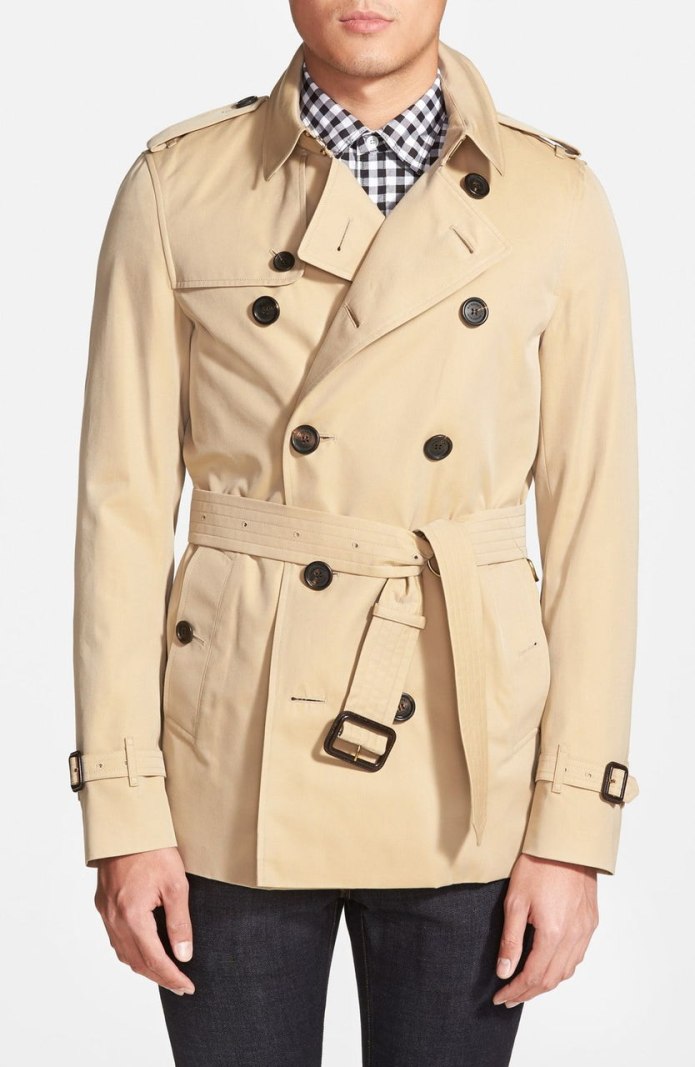 Zara Studio мужской кожаный тренч