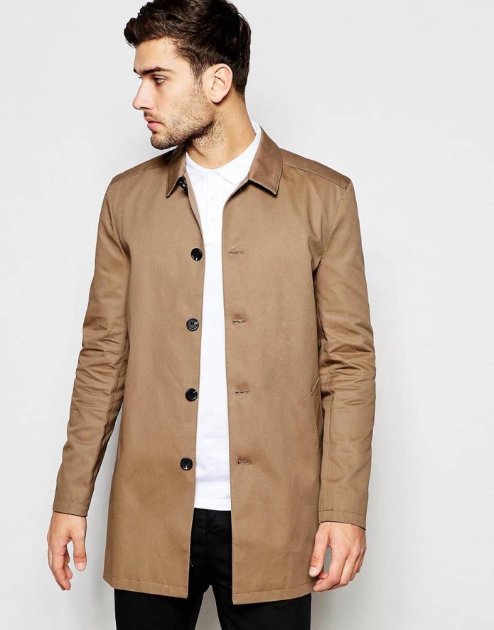 Burberry Brit Trench Coat мужской