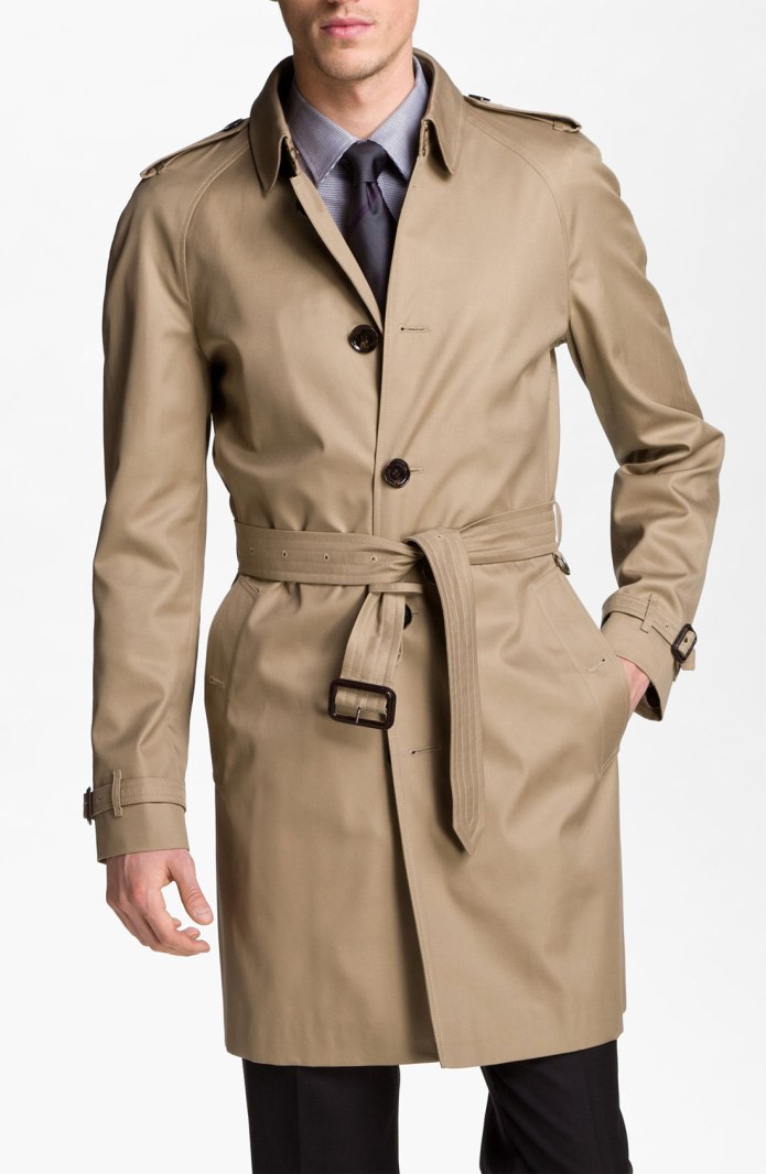 Мужской плащ тренч Burberry