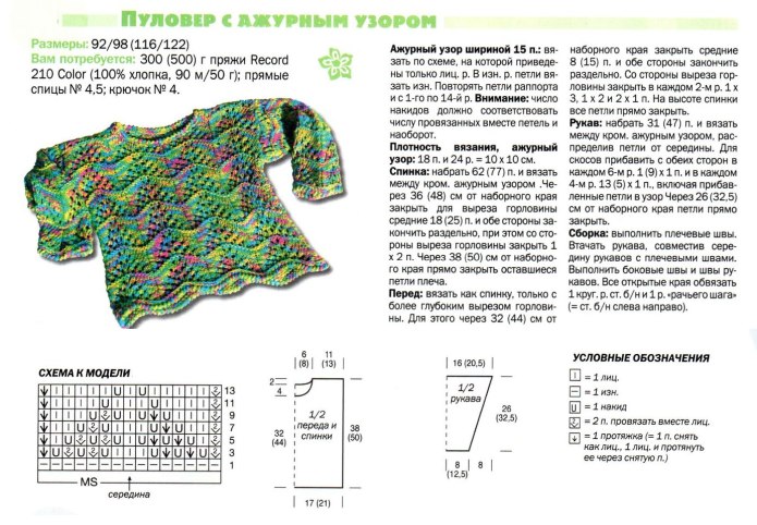 Узоры для меланжевой пряжи спицами схемы