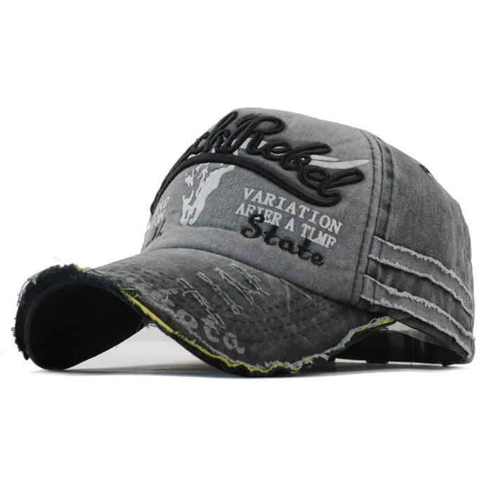 White Black Baseball cap