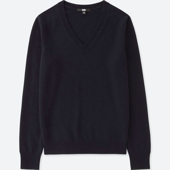 Джемпер Uniqlo серый