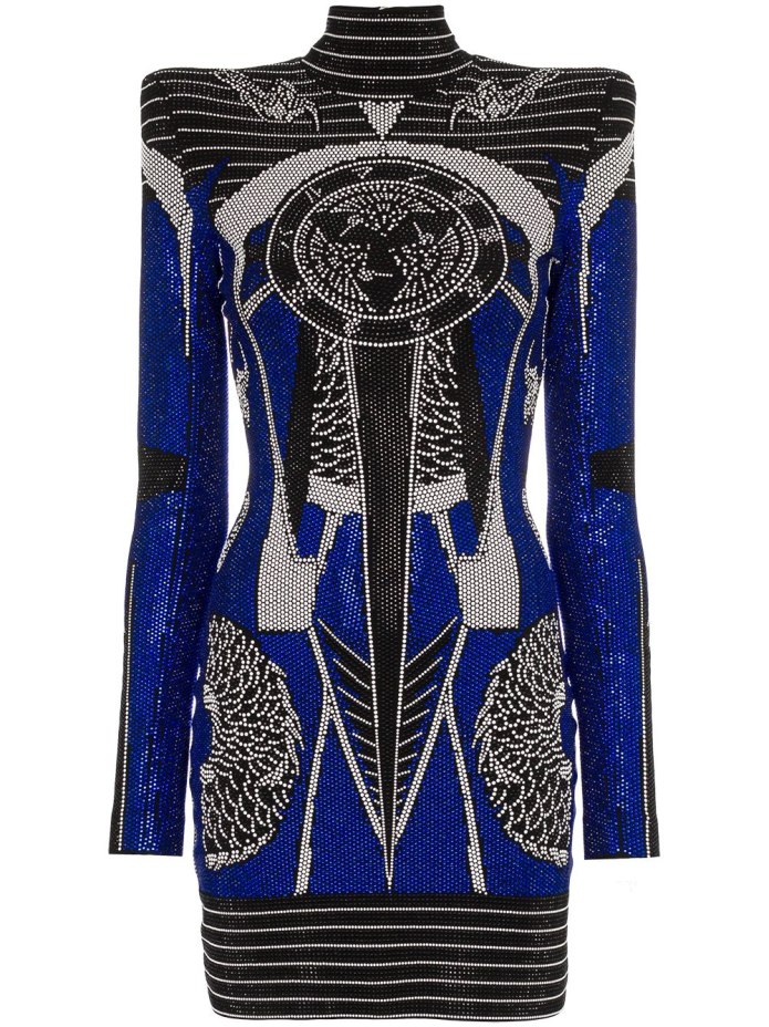 Balmain трикотажное платье