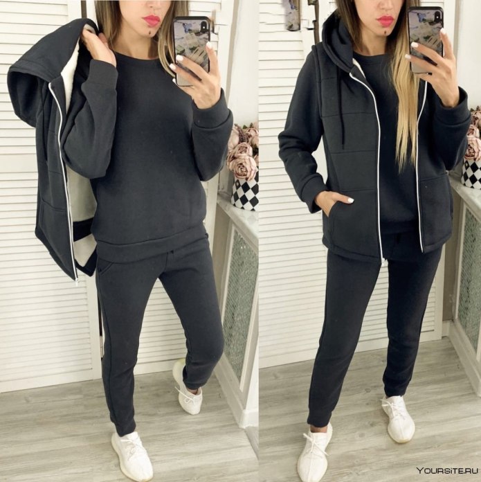 Спортивный костюм 3ка теплый Fashion